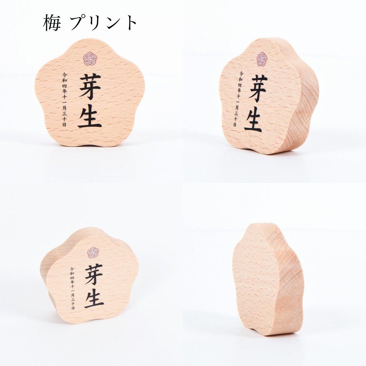プーカのお名前札 MONACA（もなか） 富士 プリント 名前札 お