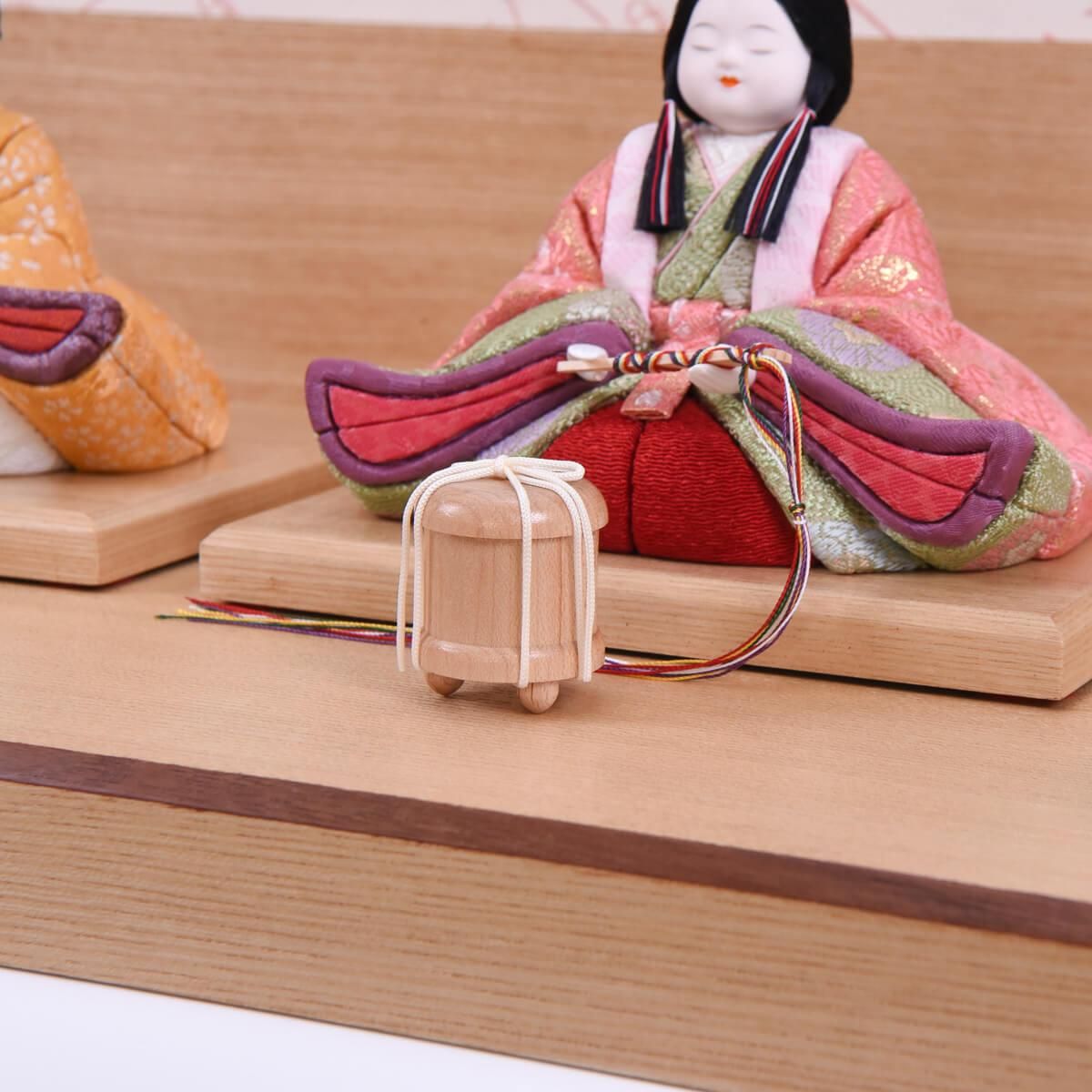 柿沼東光作 江戸木目込み人形 しあわせパンダ 紅 江戸木目込 しあわせパンダ（仔） 紅 柿沼東光作 その他置物 Kakinuma