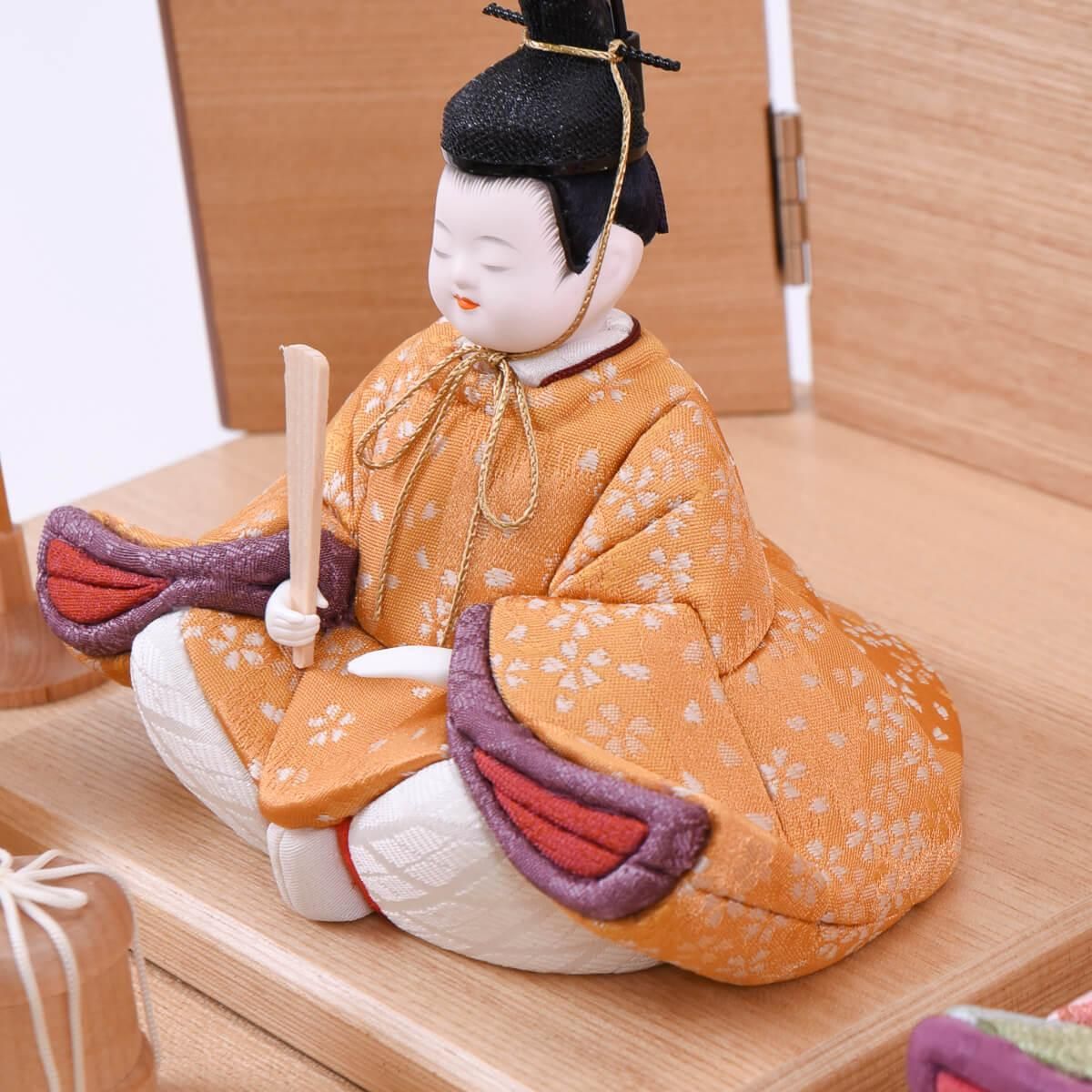 江戸木目込 藤原雛 柿沼東光作 雛人形 | 株式会社柿沼人形 | 株式会社柿沼人形