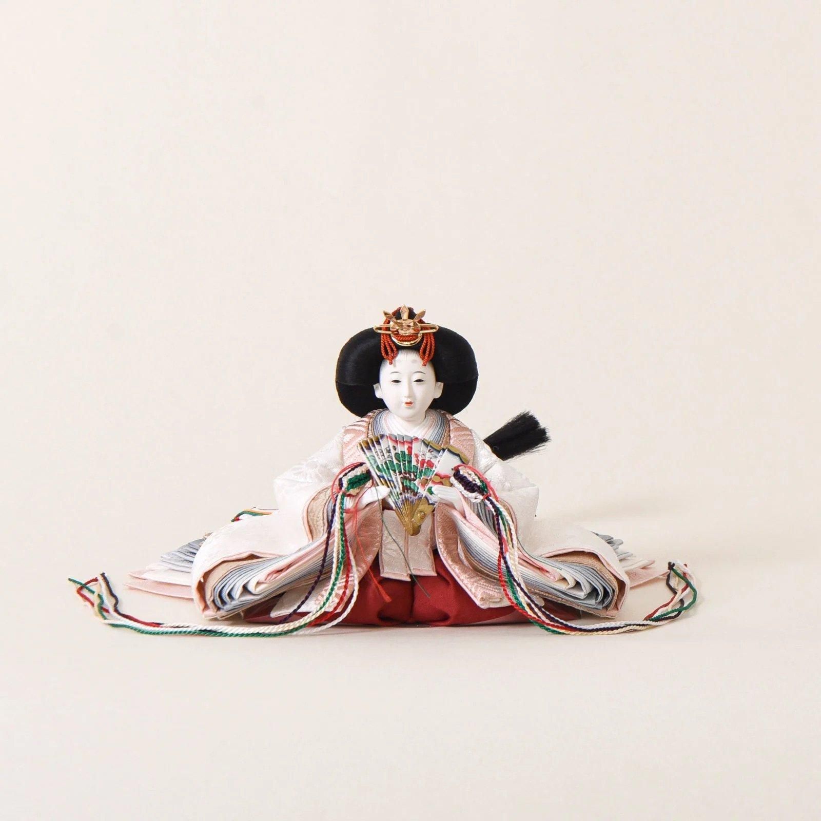 ひな人形 京十一番(三五) 五人飾りアイアン三段飾り 清水久遊
