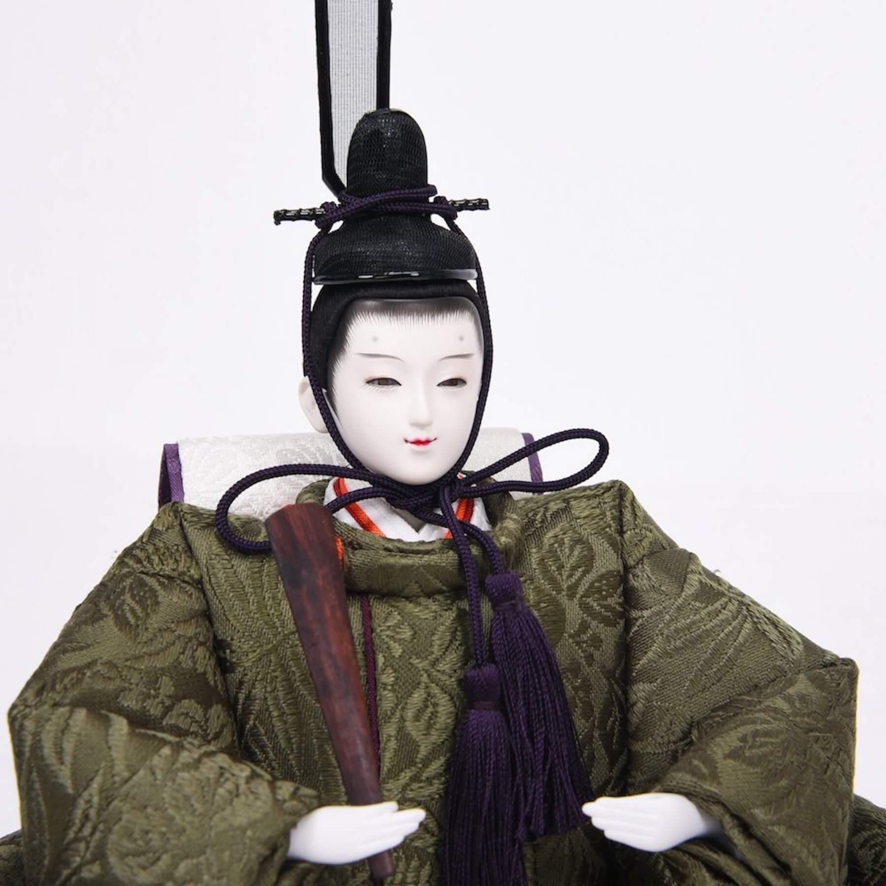 雛人形 七宝本金蒔絵収納台 有職菊塵
