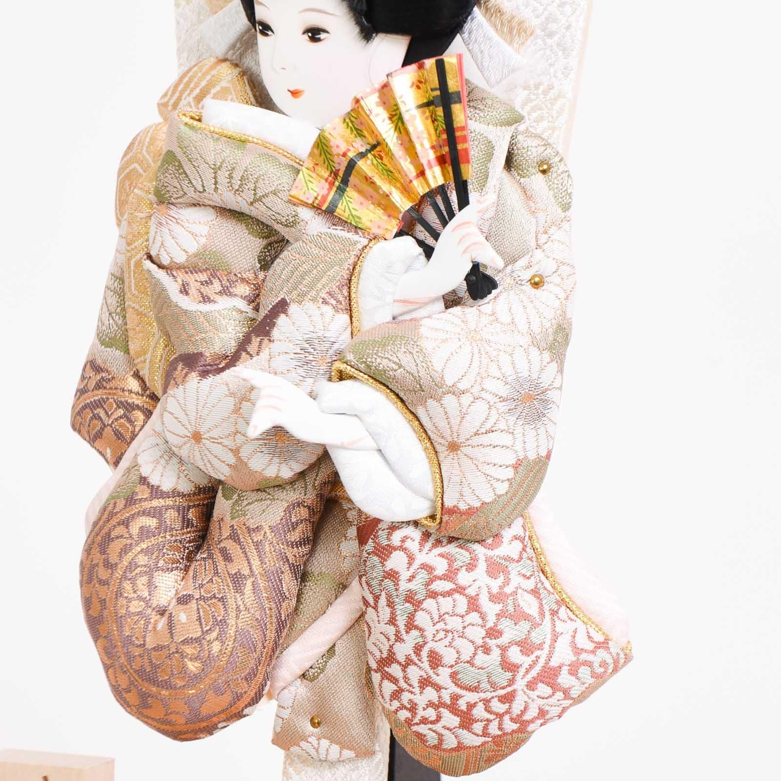 8号 帯地 羽子板 | 江戸勝の豪華飾り - 雛人形・五月人形・羽子板