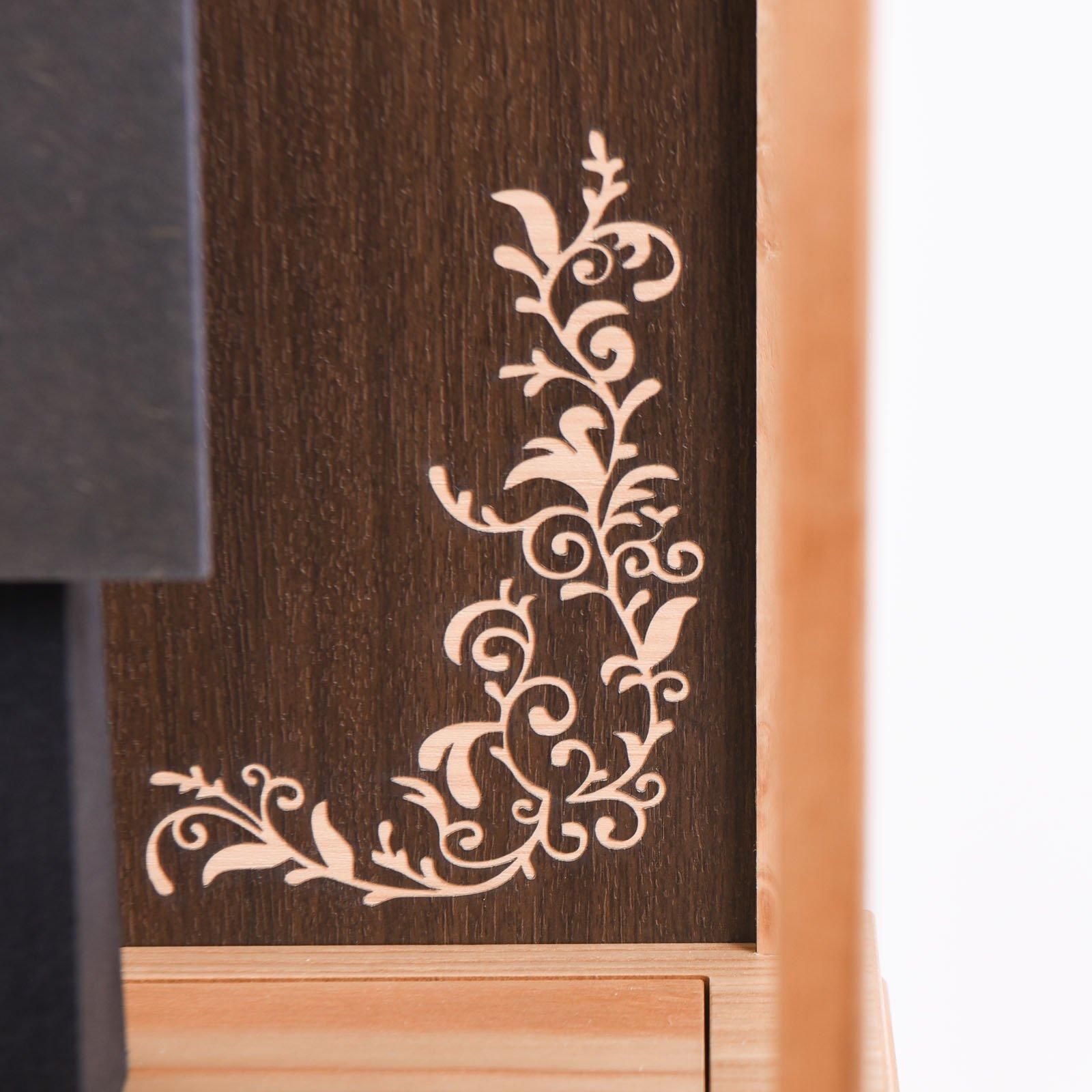 お江戸羽子板化粧飾り 羽子板ケース入り飾り【A1808】秀光オリジナル限定 有松絞り袖が