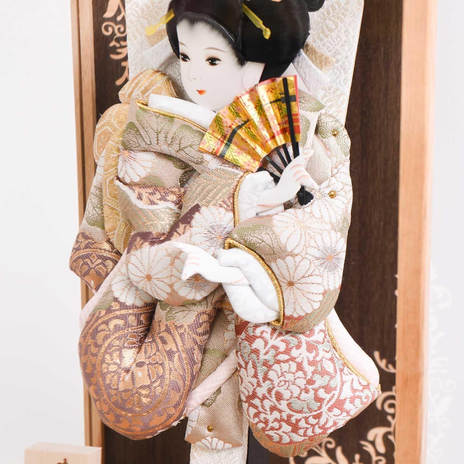 8号 帯地 羽子板 | 江戸勝の豪華飾り - 雛人形・五月人形・羽子板