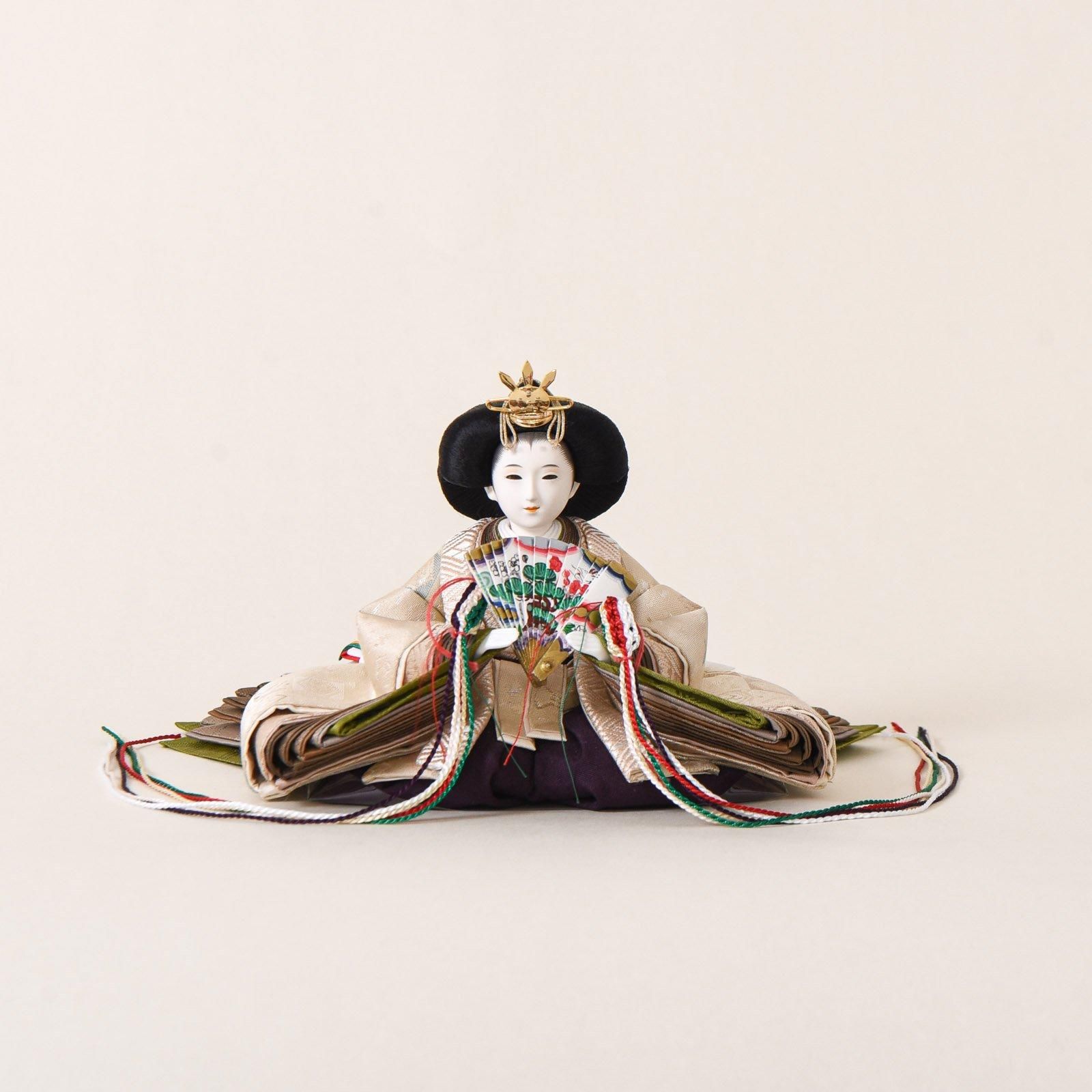 雛人形 芥子(京十二) 収納台 親王飾り 清水久遊 - 雛人形・五月