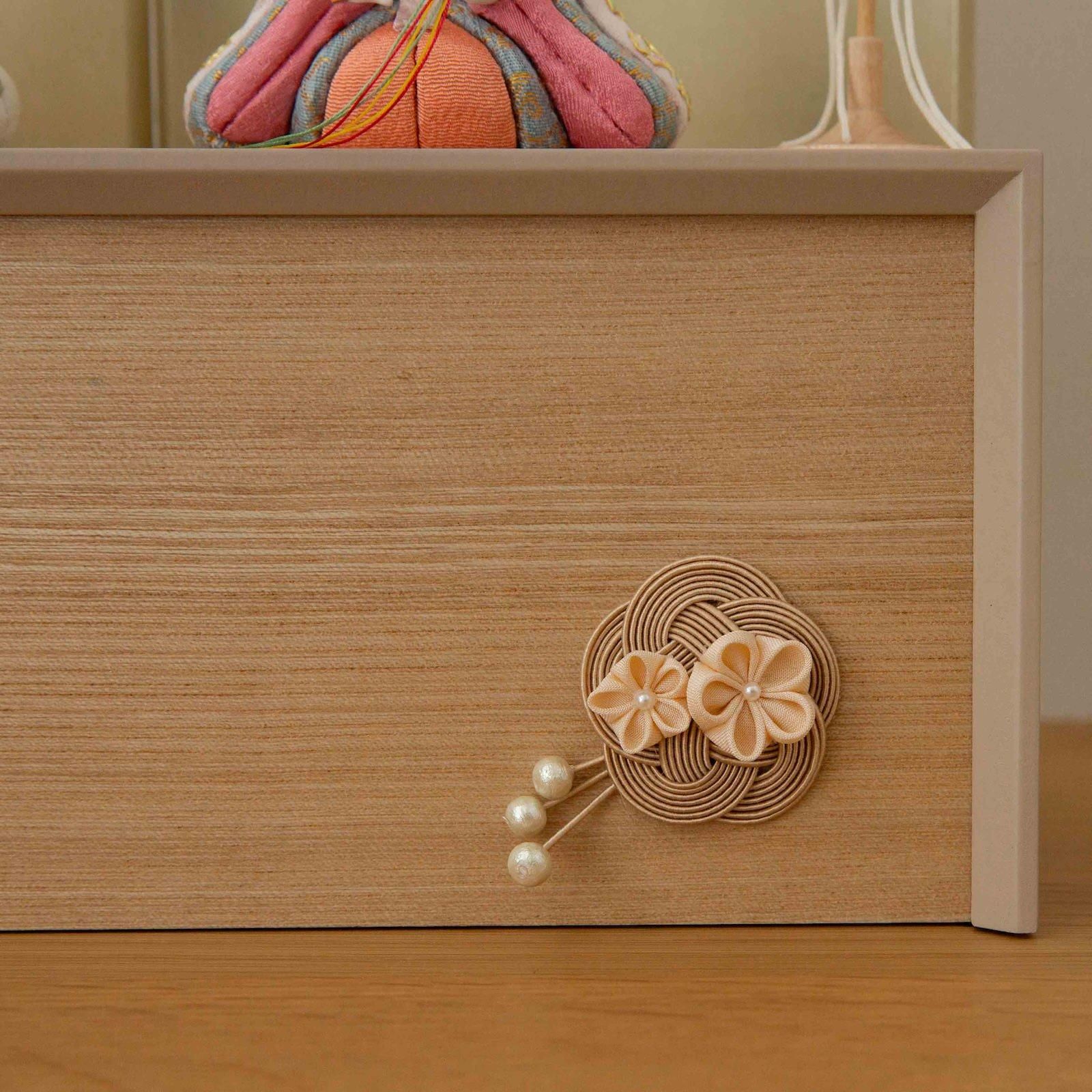 雛人形　江戸木目込　柿沼東光作 新作創作雛人形 柿沼東光作 増村人形店 オリジナル 彩音 正絹 夢