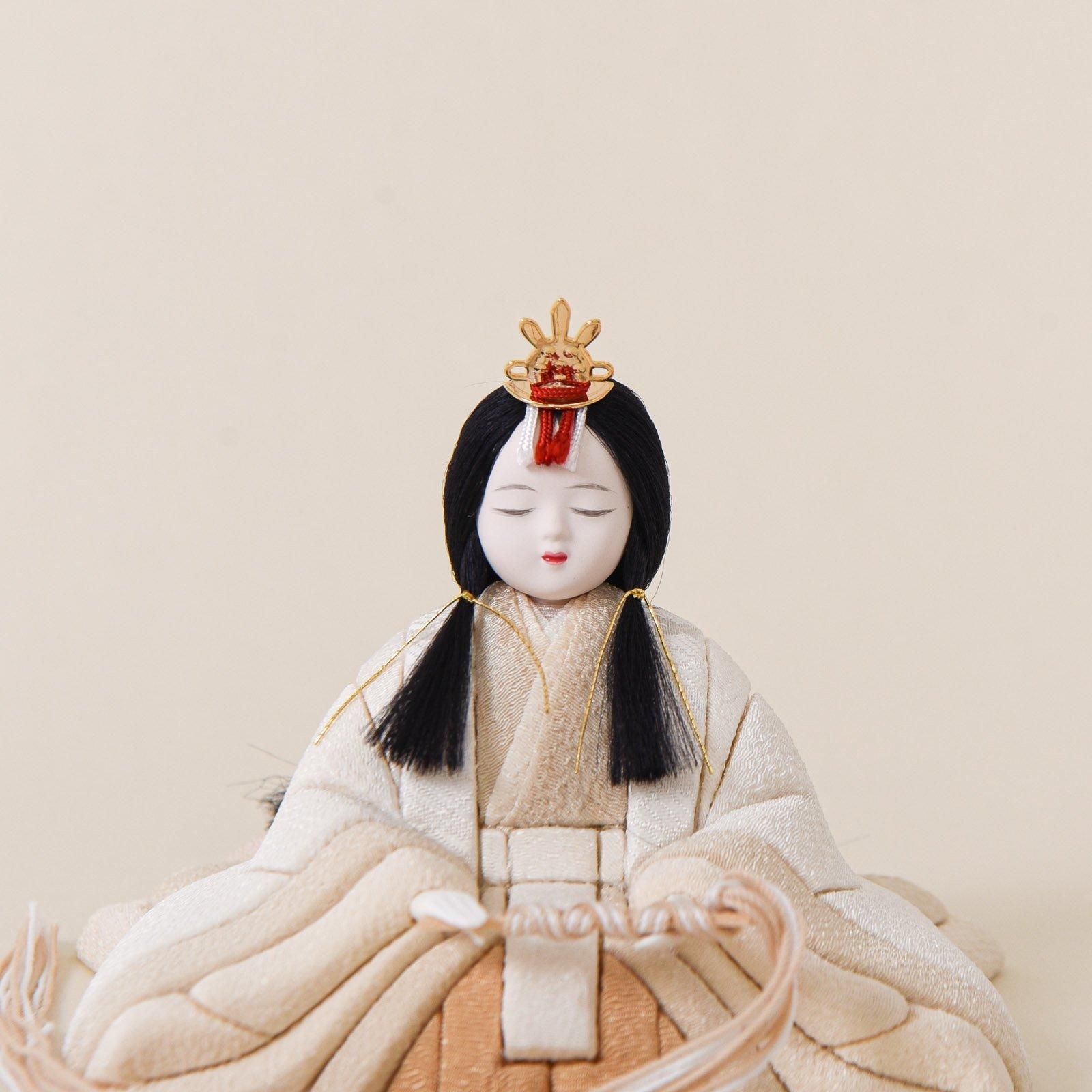 桃山雛人形 木製 伝統的 木目込人形 | 桃山雛 (中) - 雛人形・五月人形・羽子板・破魔弓