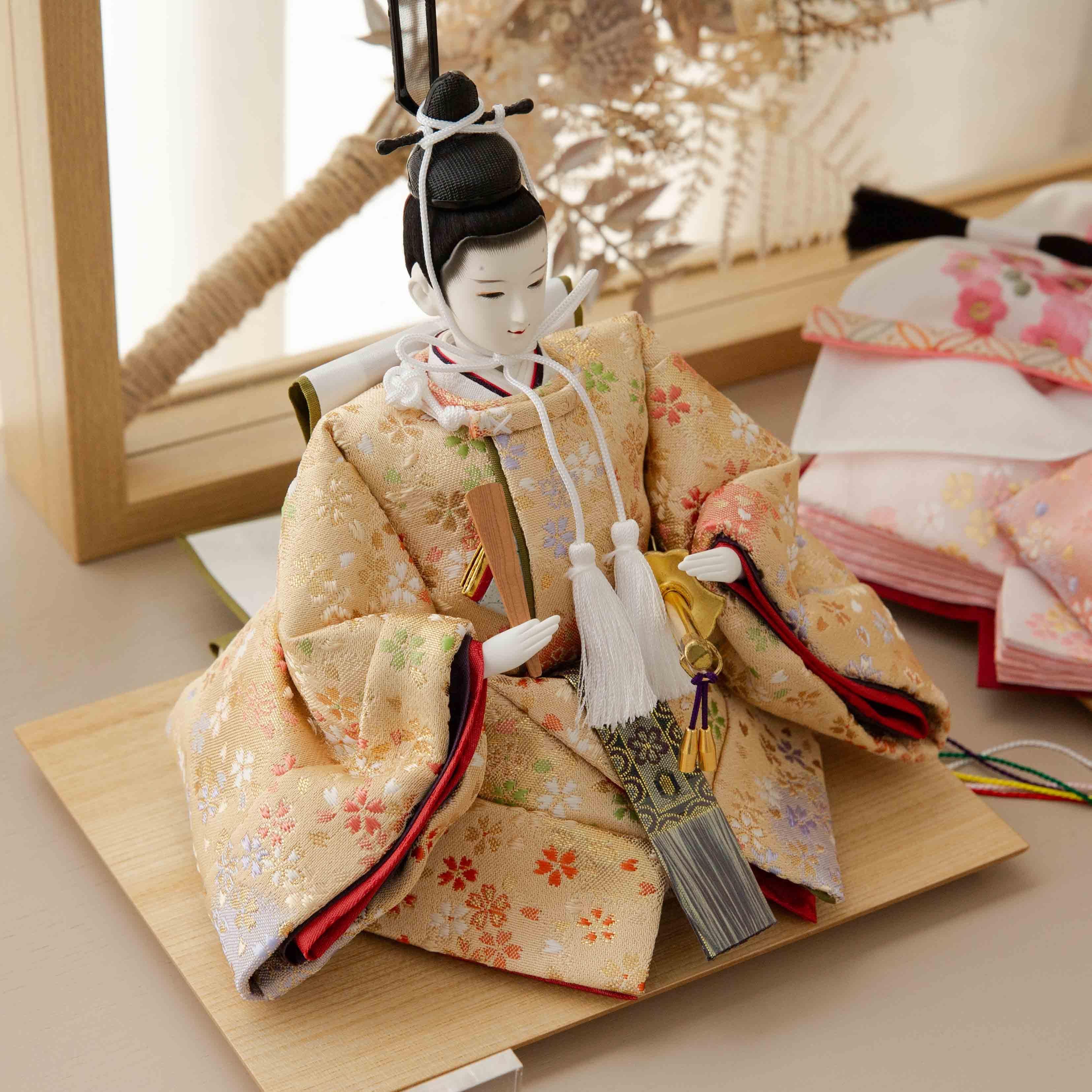 収納　ナチュラル飾り台/立雛飾り 収納 ナチュラル飾り台/立雛飾り 雛人形 三五 収納飾り | ナチュラル