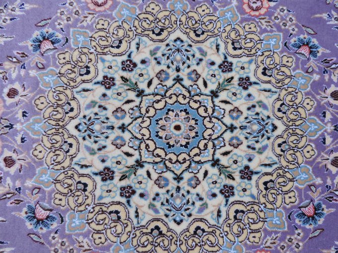 ペルシャ絨毯・カーペット ウール＆シルク 手織り ペルシャ絨毯の本場 