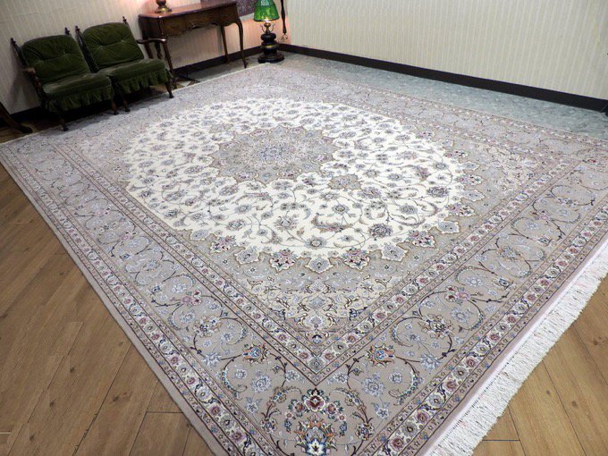 大型サイズのウール絨毯 - 4