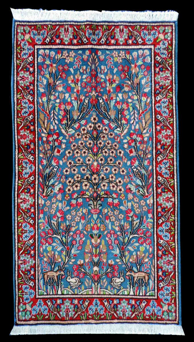 reserve【ペルシャ絨毯・カーペット】 手織り イラン ケルマン産