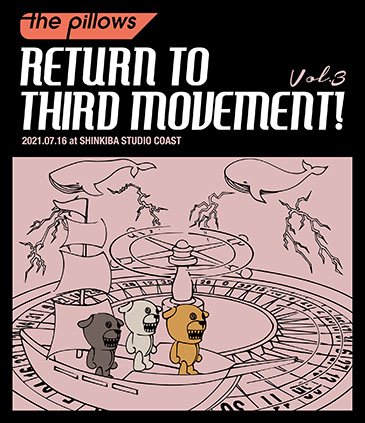 【Blu-ray】the pillows「RETURN TO THIRD MOVEMENT! Vol.3」 - BUSTERS SHOP