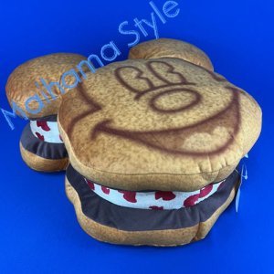パークフード クッション クッキーサンドアイス - Maihama Style