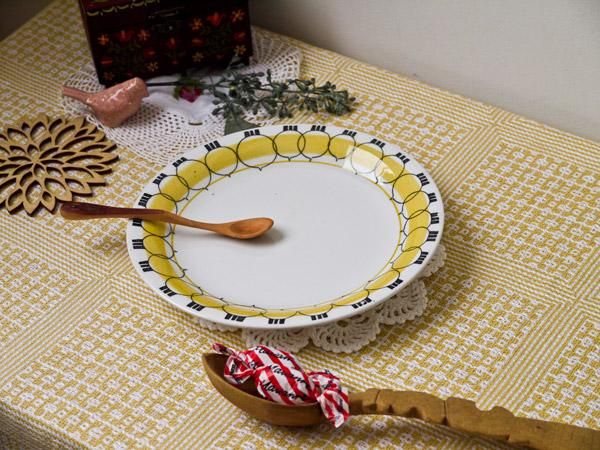 Rorstrand Picknickケーキプレート（イエロー）OUTLET - presse