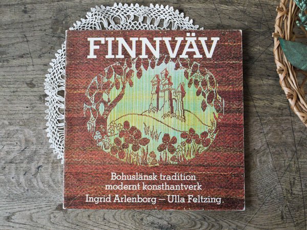 スウェーデン二重織り-フィン織りの本Finnvav Ulla Feltzing - presse