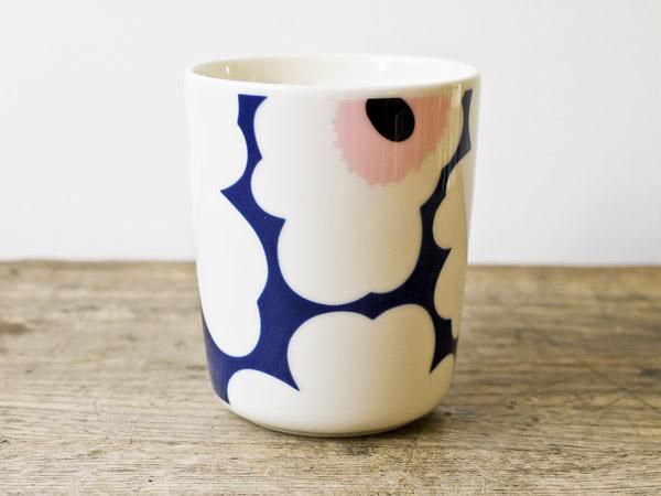 marimekko - フィンエアー限定 2018 マリメッコ マグカップ と手提げ鞄 Marimekko フィンエアー限定カラー UNIKKOマグカップ（ネイビー