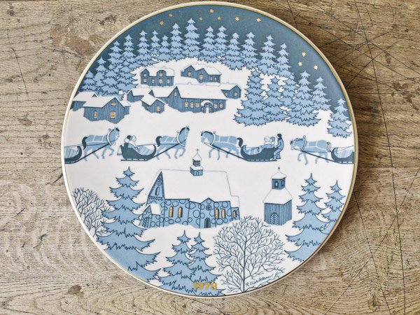 ARABIA Christmas Plate 1978 - presse 北欧、バルトの雑貨のお店