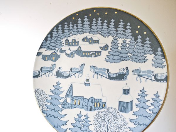 ARABIA Christmas Plate 1978 - presse 北欧、バルトの雑貨のお店