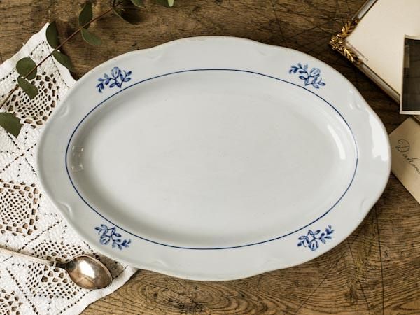 アンティークマーケット* old arabia ❀ 小花 cake plate * Finland - 食器