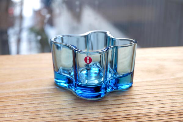 iittala Alvar Aaltoiittala イッタラ Votive ベース アクアブルー