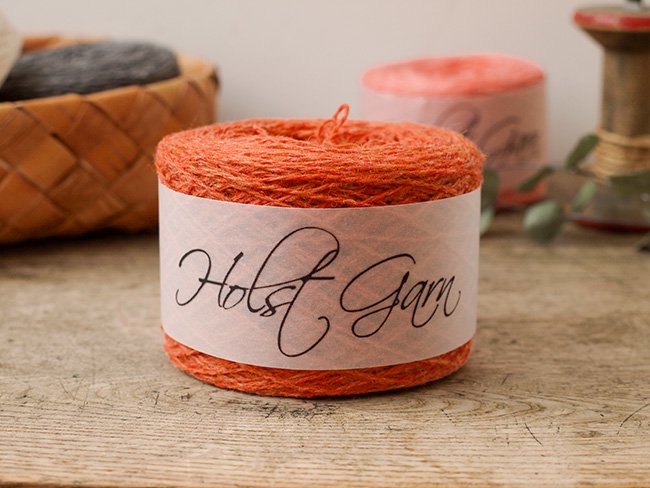デンマーク Holst Garnの毛糸Supersoft（BurntOrange/バーントオレンジ） - presse　北欧、バルトの雑貨のお店　 アラビア　グスタフスベリ　ロールストランド　ヴィンテージファブリック