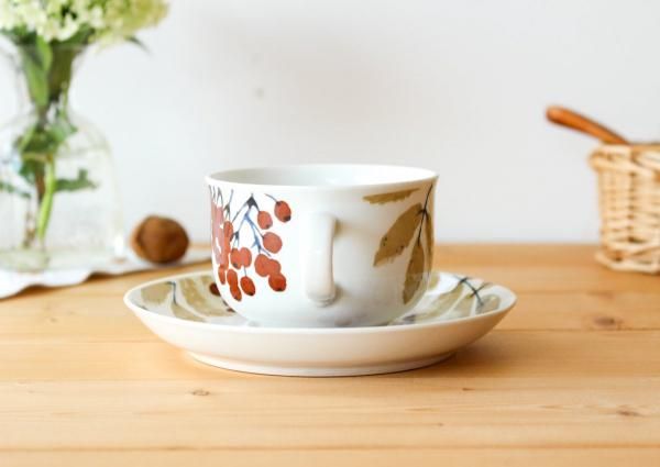 Rorstrand Berryコーヒーカップ&ソーサー - presse 北欧、バルトの雑貨