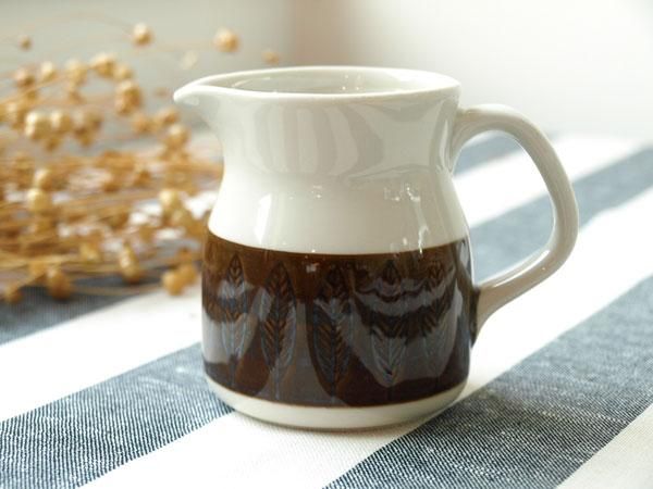 クラシカル柄113×198ロイヤルミルクティーブラウントルコヴィンテージラグ