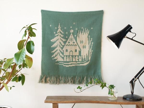 SALEスウェーデン大判ヴィンテージタペストリー②✳︎ウラスULLAS美品 file.jpg