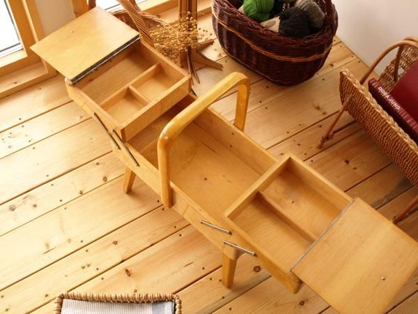 グスタフ様 ソーイングボックス完成品