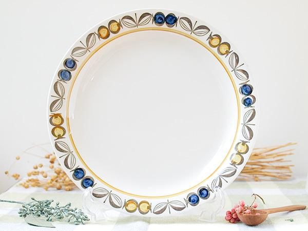 ロールストランド　トビアス　北欧ヴィンテージ　ディナープレート　2枚セット ロールストランド トビアス 北欧ヴィンテージ ディナープレート