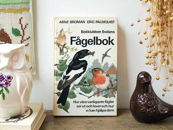 スウェーデンの野鳥の本Bokklubben Svalans Fågelbok - presse