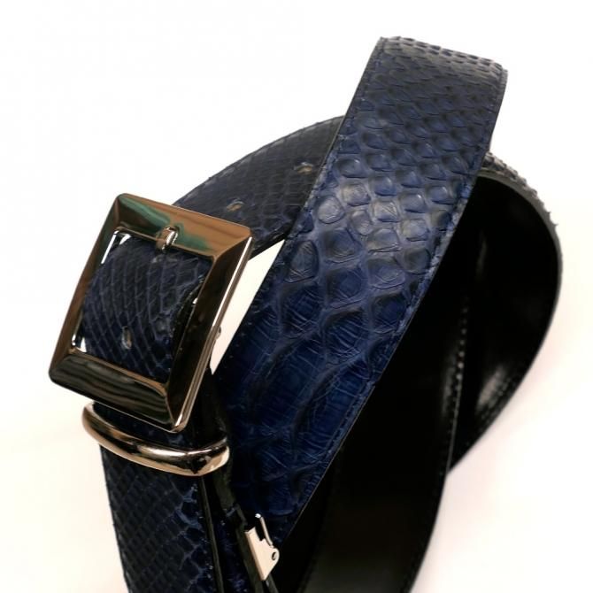 ベルト 本革 メンズ レディース パイソン 蛇革 40mm幅