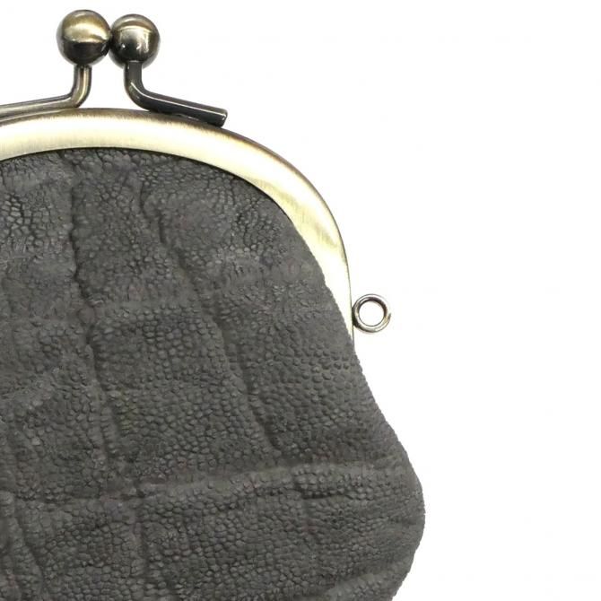 象革財布　エレファント　コインパース　小銭入れ　ガマグチ 象革財布 エレファント コインパース 小銭入れ ガマグチ - メルカリ