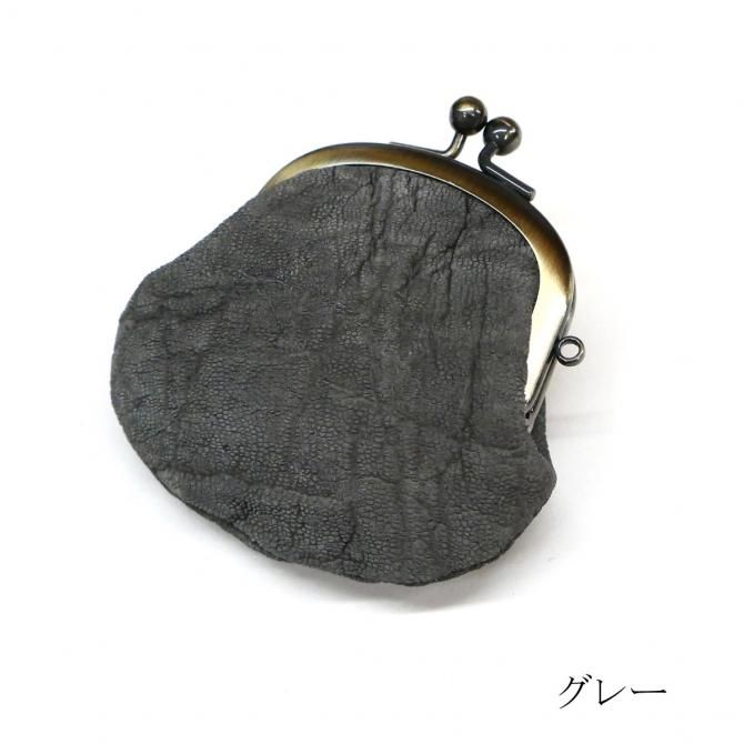 象革財布　エレファント　コインパース　小銭入れ　ガマグチ 象革財布 エレファント コインパース 小銭入れ ガマグチ - メルカリ