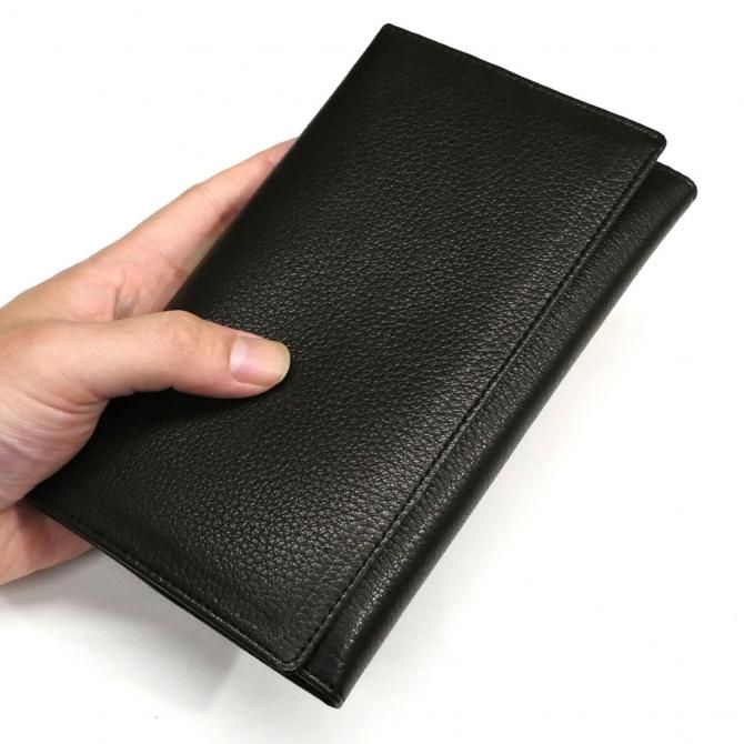 三つ折り財布 長財布 マチなし 薄型 ファスナー収納 本革 シカ革 三つ折り財布 長財布 マチなし 薄型 ファスナー収納 本革 シカ革