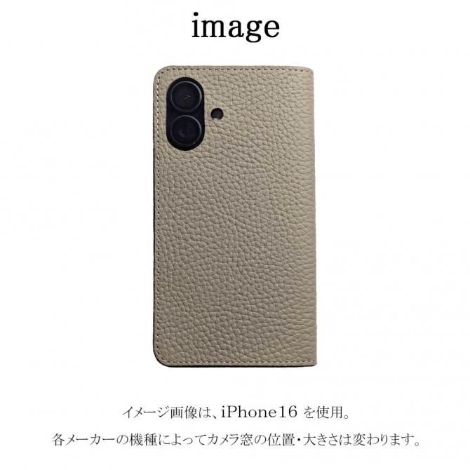 手帳型スマホケース 多機種対応 iPhone Galaxy | 本革 パイソン