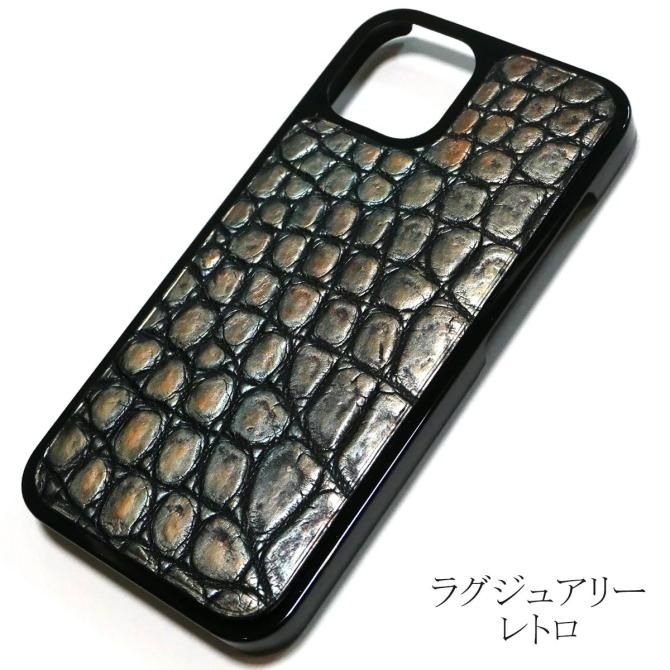 iphone14 iphone14pro / iphoneケース / 本革 クロコダイル革 全１9色