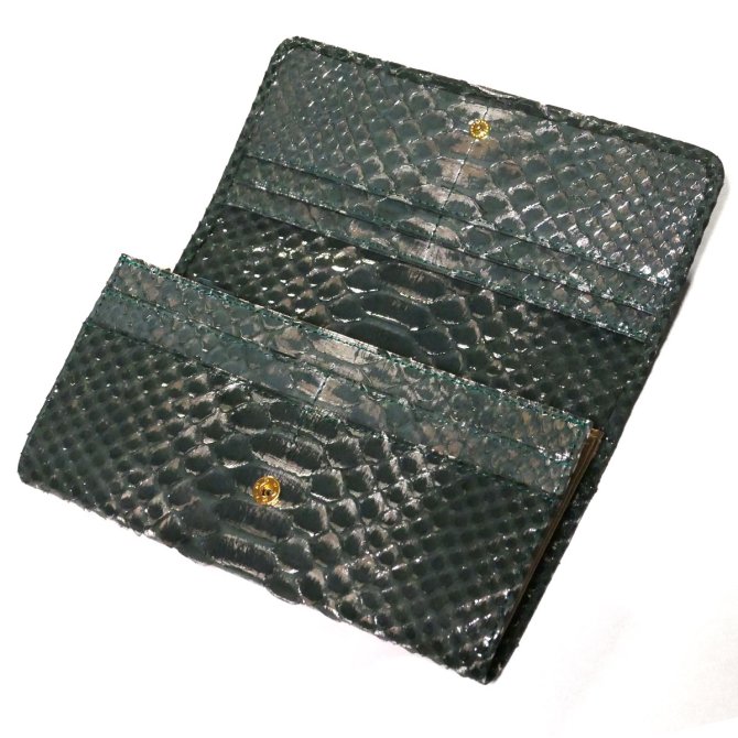 ヘビ革 本革 背革 ダイアモンドパイソン B6サイズ保証 ナチュラルカラー