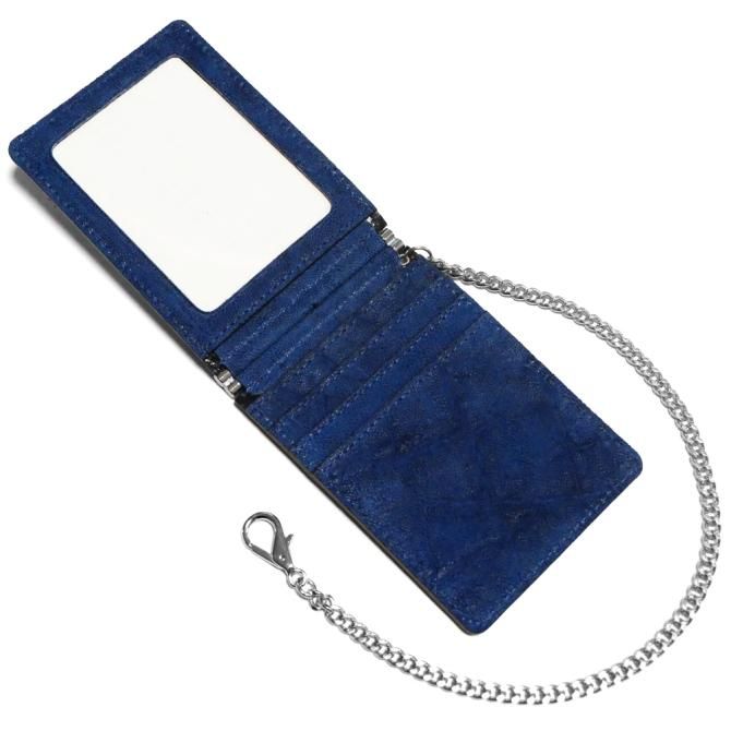 8/13限定値下げ！【正規品未使用保証カード付】ReFa EPI COOL 両面開き 二つ折り パスケース チェーン付き / 定期入れ idカード