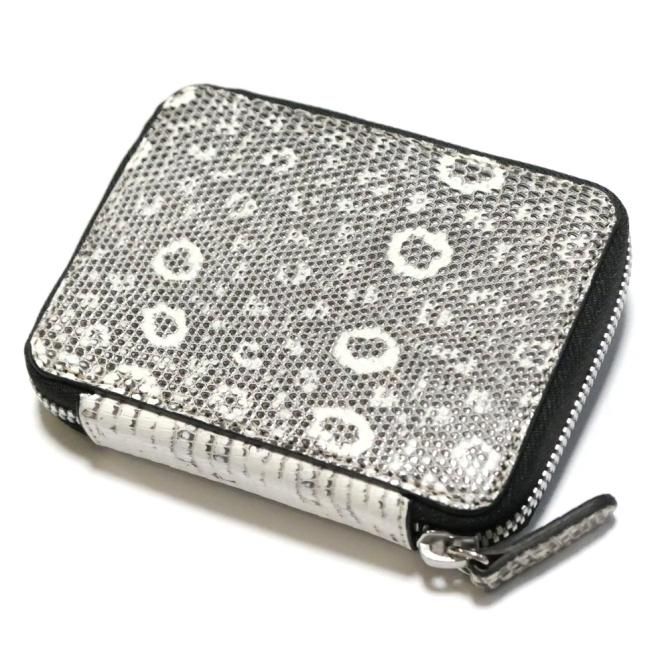 カード入れ カードケース 大容量 じゃばら 本革 トカゲ革 リザードレザー