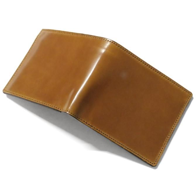 オーダー品　コンパクト財布　ロカドコードバン 三つ折り財布 メンズ 財布 馬革 エグゼクティブ コードバン 本革