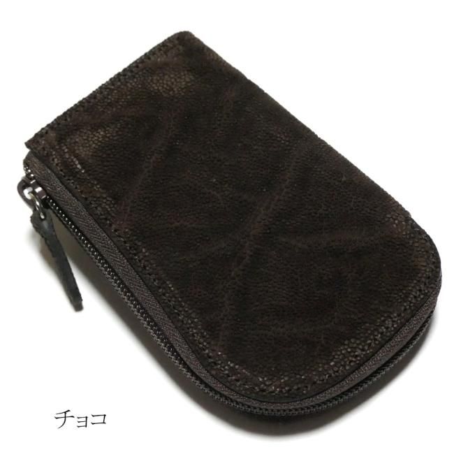 ■新品　送料込み■本エレファント　象革　日本製　5連フック　マルチキーケース　灰 楽天市場】ZOO(ズー) 象革 エレファントレザー メンズ 5連キー