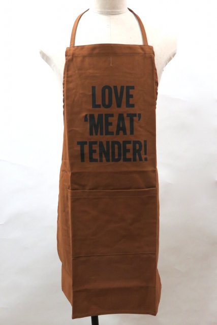 ストア love meat tender エプロン