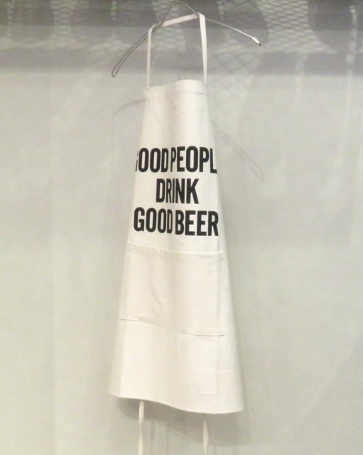 DRESSSEN ドレスセン APRON 【GOOD PEOPLE DRINK GOOD BEER】 エプロン