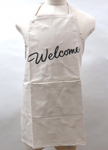 DRESSSEN ドレスセン KIDS APRON　【WELCOME】 キッズ エプロン -  M＆M,WACKOMARIA,RATSjp,ビンゴブラザーズ正規取扱店【LITTLE BASTARD】セレクトショップ・通販可能