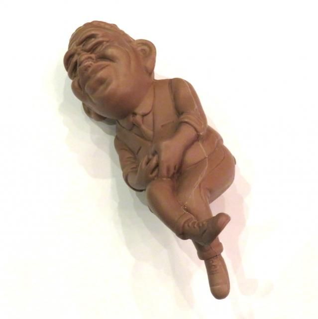 Masasculp マサスカルプ 四つ目のおじさん ランプ1点もの