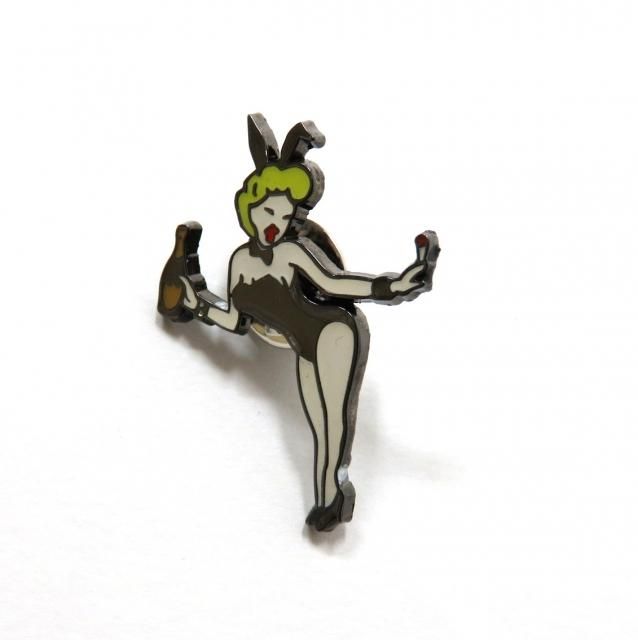 WACKOMARIA ワコマリア BUNNY GIRL PIN バニーガールピンバッジ