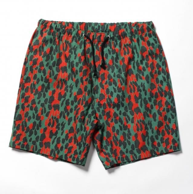 WACKO MARIA LEOPARD BOARD SHORTS M