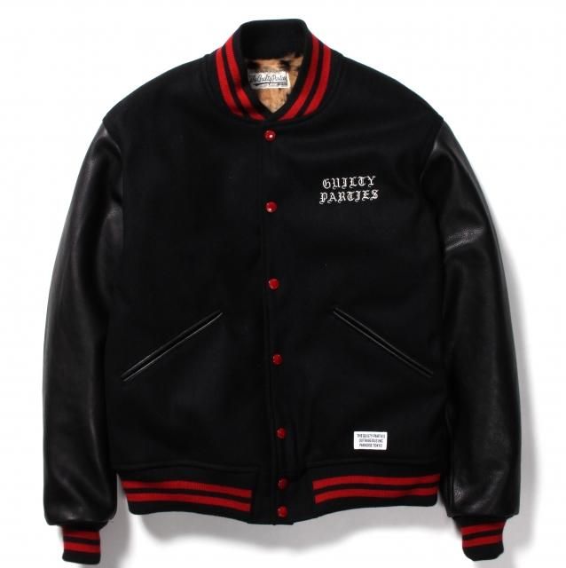 WACKO MARIA VIRSITY JACKET-B(TYPE2)バーシティジャケット(スタジャン ...