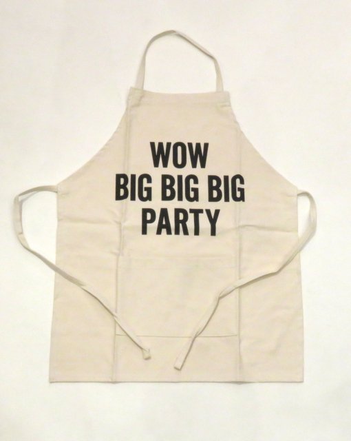 DRESSSEN ドレスセン KIDS APRON 【WOW BIG BIG BIG PARTY】 キッズ エプロン -  M＆M,WACKOMARIA,RATSjp,ビンゴブラザーズ正規取扱店【LITTLE BASTARD】セレクトショップ・通販可能